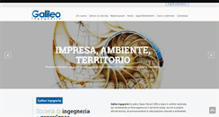 Desktop Screenshot of galileo-ingegneria.it